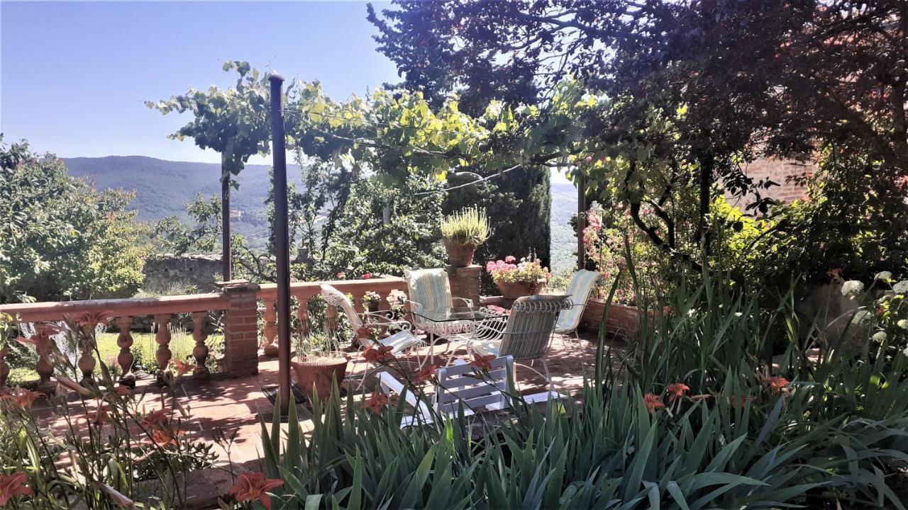 Casa Di Leo With Pool Villa Radicondoli Exterior foto